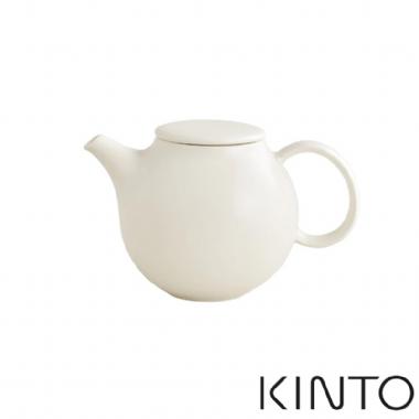 KINTO PEBBLE茶壺480ml-白